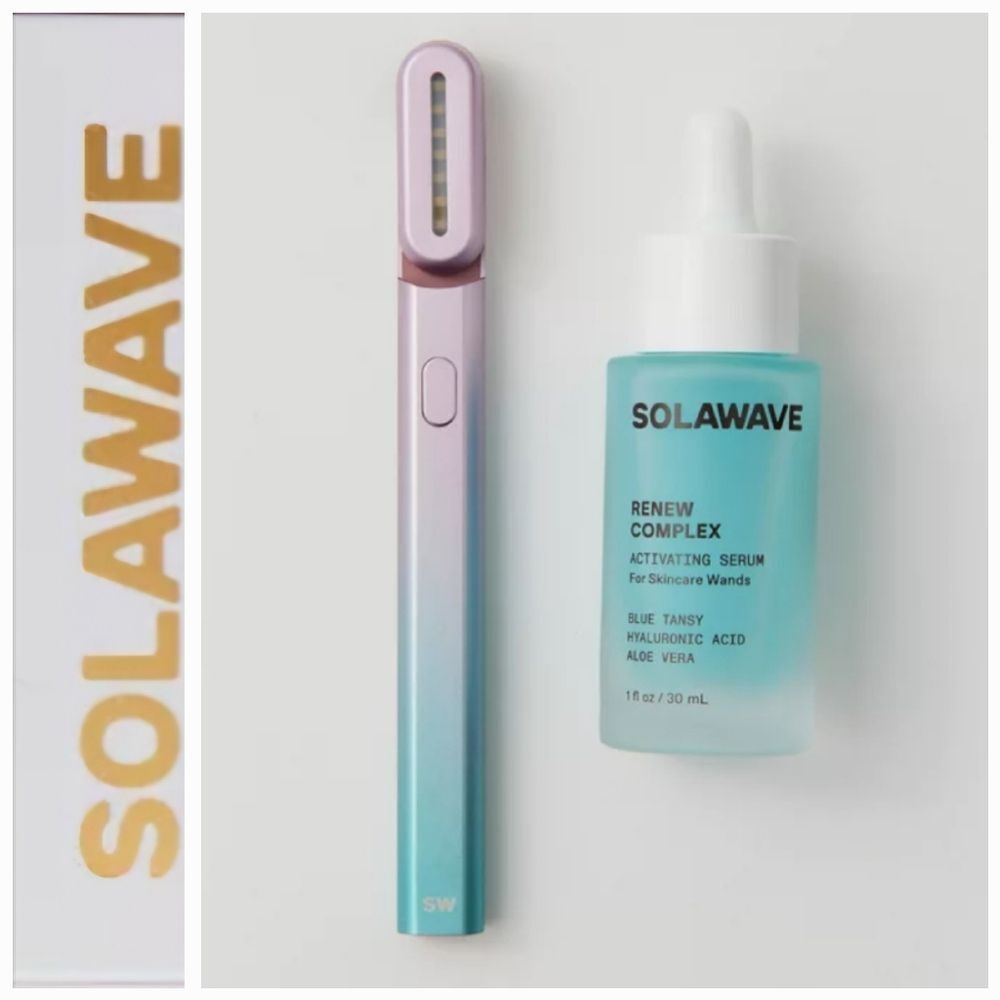 Solawave Advanced 4-In-1 Skincare‎ Wand & Activating Serum Kit